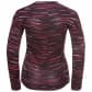 Odlo Damen Langarmshirt ZEROWEIGHT CERAMIWARM 411821-37400 M Winetasting | M