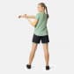 Odlo Damen Laufshirt Zeroweight Chill-Tec Shirt 313871-40414 S Loden Frost | S