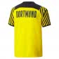 Puma Kinder Borussia Dortmund Home Trikot 2021/22 759038-01 176 Cyber Yellow-Puma Black | 176