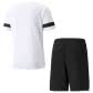 Puma Kinder Set Trikot+Hose teamRISE Jersey Jr 704938+704943-04 152 Puma White-Puma Black-White | 152