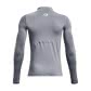 Under Armour Jungen Trainingsshirt HeatGear Mock Long Sleeve 1369477-035 137-149 Steel/Black | 137-149