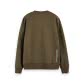 Scotch & Soda Herren Sweatshirt Chest Embroidery Crewneck 156794-0154 M Military Green | M