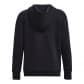 Under Armour Damen Kapuzenjacke Essential Fleece FZ Jacket 1379474-001 S Black | S