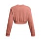 Under Armour Damen Kapuzenpullover Rival Terry OS Crop Crw 1382738 