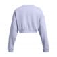 Under Armour Damen Kapuzenpullover Rival Terry OS Crop Crw 1382738 