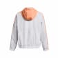 Under Armour Damen Trainingsjacke Rush Woven FZ Jacket 1369845-101 M White | M