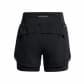 Under Armour Damen Laufshort Run Elite 2In1 Short 1376759-001 XL Black | XL