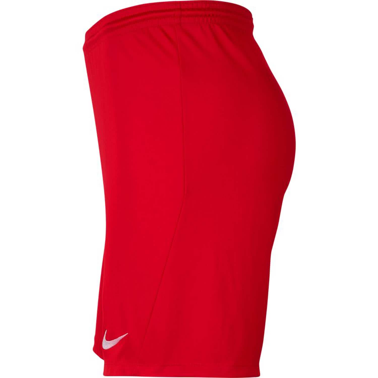 Nike Kinder Short Park III BV6865-657 147-158 University Red/White | 147-158 | cortexpower.de