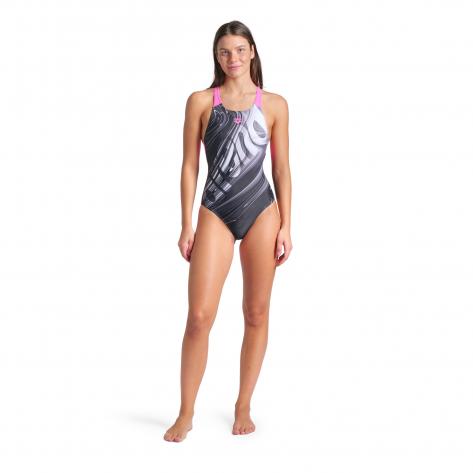Arena Damen Badeanzug FLOW V BACK LB 008935 