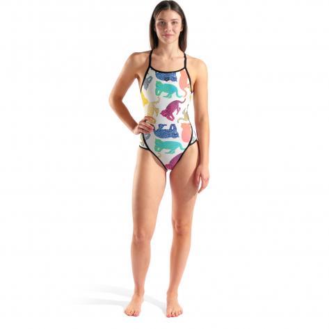 Arena Damen Badeanzug In The Wild Swimsuit Super 010204 