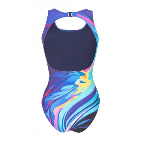 Arena Damen Badeanzug PLACEMENT SWIMSUIT O BACK L 010650 