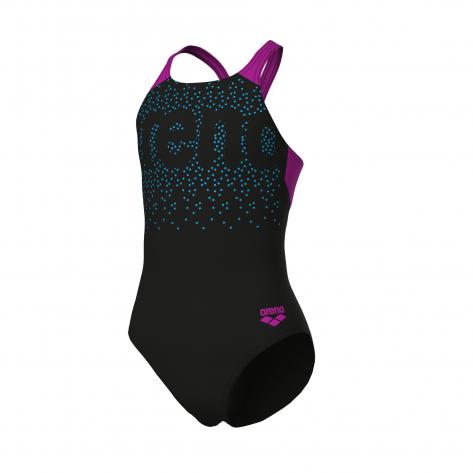 Arena Mädchen Badeanzug PAINTERLY SWIMSUIT V BACK 011756 