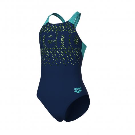 Arena Mädchen Badeanzug PAINTERLY SWIMSUIT V BACK 011756 