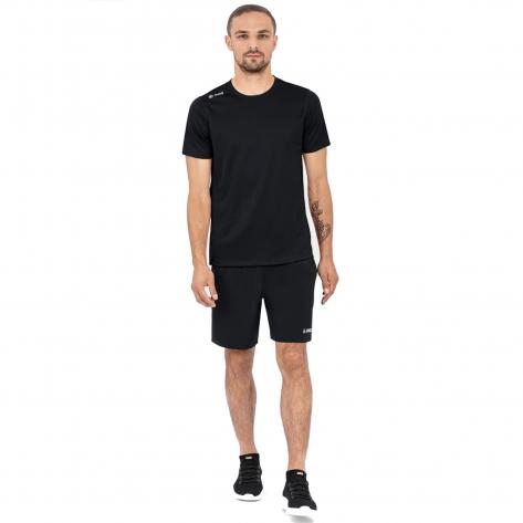 Jako Herren Laufshirt T-Shirt Run 2.0 6175-08 M schwarz | M