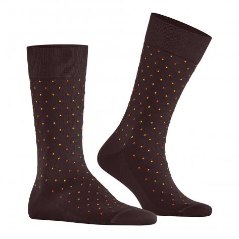 Falke Herren Socken Perfect Tie 12528-5033 41-42 Umber | 41-42