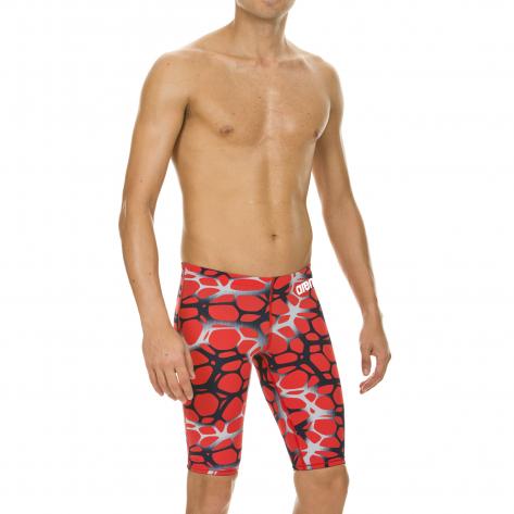 Arena Herren Wettkampf-Schwimmhose Powerskin ST Jammer  1A62645 1 Red/Silver | 1