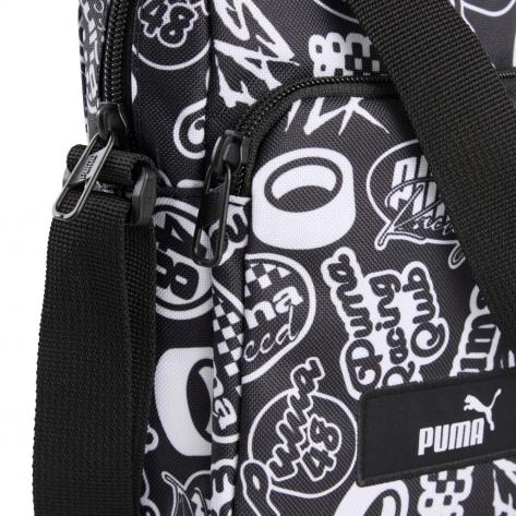 Puma Umhängetasche Academy AOP Portable 091489-08 PUMA Black-Turbo AOP | One size