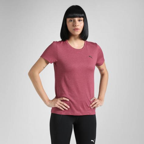 Puma Damen T-Shirt TAD ESSENTIAL Heather Tee 525891 