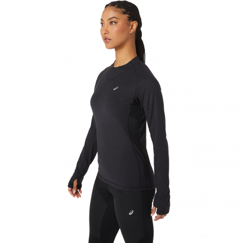 Asics Damen Laufshirt Winter Run LS Top 2012C387-001 M Performance Black | M
