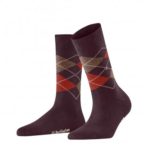 Burlington Damen Socken Basic Gift Box Argyle 2-Pack SO 20597 