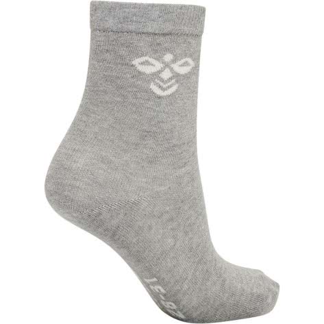 Hummel Kinder Socken Sutton 3-Pack Sock 207550-2006 28-31 Grey Melange | 28-31