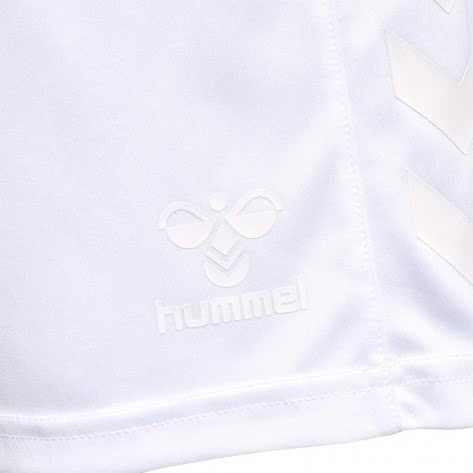 Hummel Damen Short Core XK Poly Shorts 211468-9425 XXL White/White | XXL