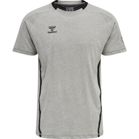 Hummel Herren T-Shirt hmlCIMA XK T-Shirt S/S 211588-2006 S Grey Melange | S