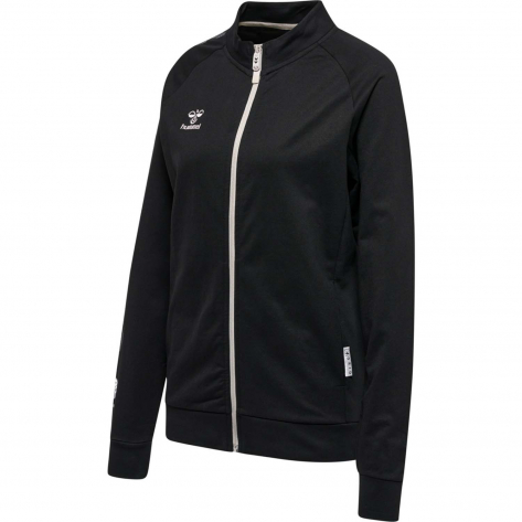 Hummel Damen Kapuzenjacke hmlMove Grid Cot. Zip Jacket 214790-2001 XS Black | XS
