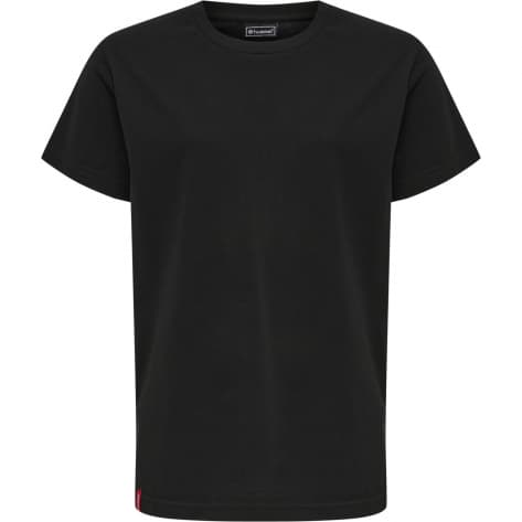 Hummel Kinder T-Shirt hmlRED Basic T-Shirt S/S Kids 215120-2001 152 Black | 152