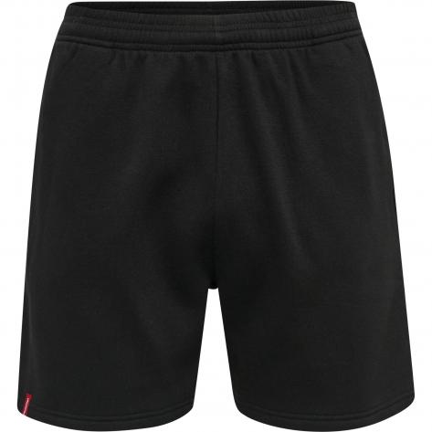 Hummel Herren Short hmlRED Basic Sweat Shorts 216970-2001 XXXXL Black | XXXXL