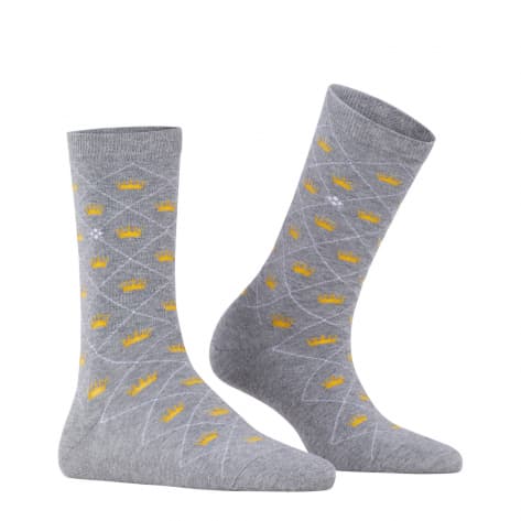 Burlington Damen Socken Crown SO 22122-3400 36-41 Light Grey | 36-41