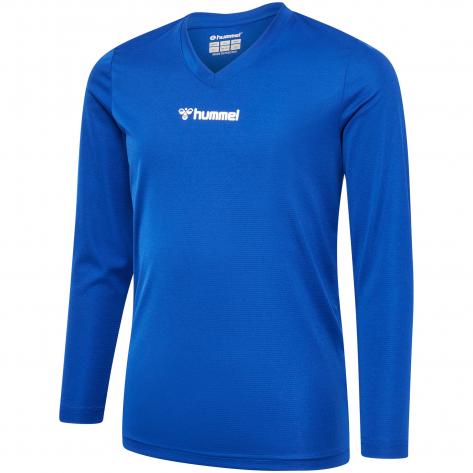 Hummel Kinder Langarm Shirt hmlBL ESSENTIAL TEE L/S KIDS 225521-7045 164 TRUE BLUE | 164