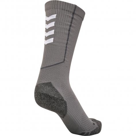 Hummel Unisex Socken hmlPRO TRAINING SOCKS HIGH 226912-1299 47-50 STEEL GRAY/WHITE | 47-50