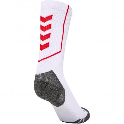 Hummel Unisex Socken hmlPRO TRAINING SOCKS LOW 226913-9402 27-30 WHITE/TRUE RED | 27-30