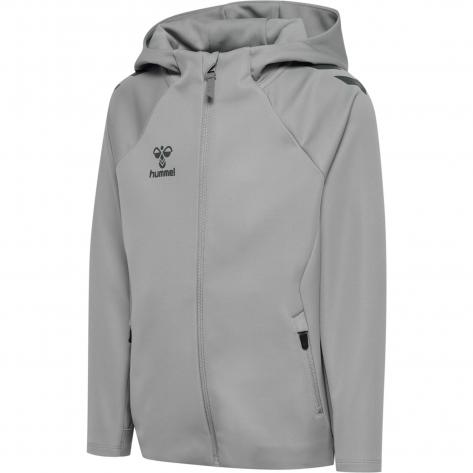 Hummel Kinder Kapuzenjacke hmlCIMA 2.0 ZIP HOODIE KIDS 228732-1100 116 ALLOY | 116