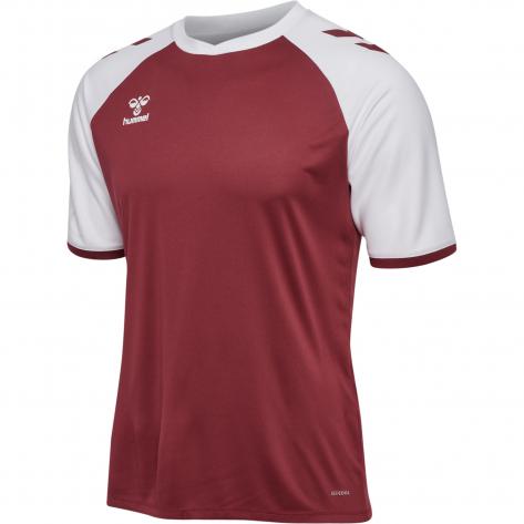 Hummel Kinder Trikot hmlMATCH LEAGUE JERSEY S/S KIDS 233154-3035 164 MAROON/WHITE | 164