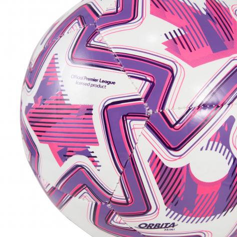 Puma Fussball PUMA Orbita Mini Premier League Brilliance 084721-01 Puma White-Multicolor | One size