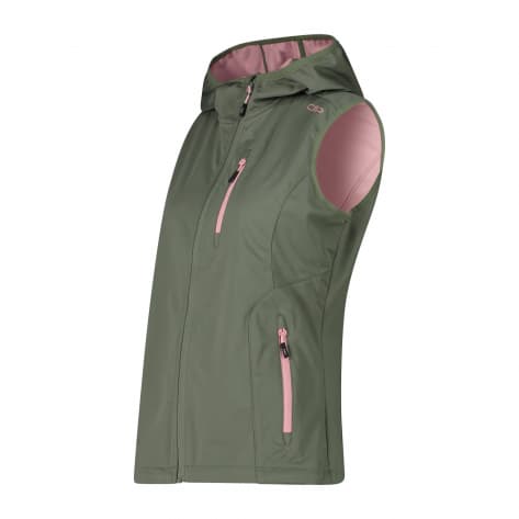 CMP Damen Softshellweste Woman Vest Fix Hood 31A5036 