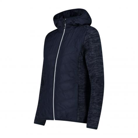 CMP Damen Fleecejacke Woman Jacket Hybrid Fix Hood 33H1876 