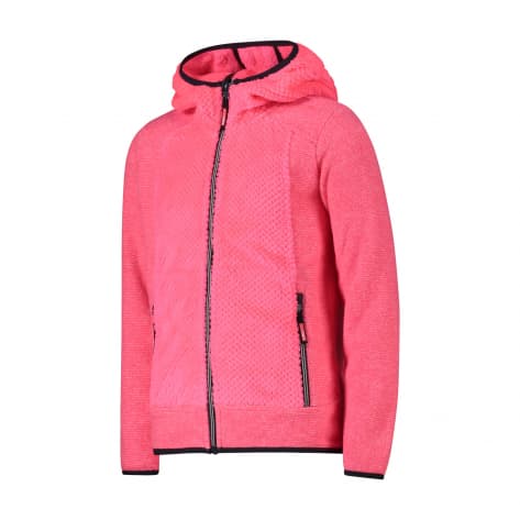 CMP Mädchen Fleecejacke KID G JACKET FIX HOOD 33P2115 