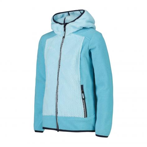 CMP Mädchen Fleecejacke KID G JACKET FIX HOOD 33P2115 
