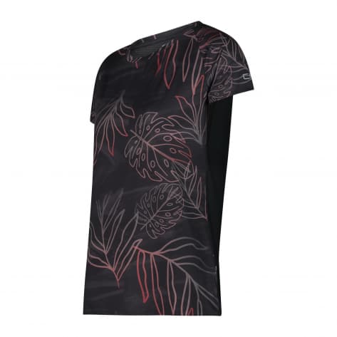 CMP Damen T-Shirt WOMAN T-SHIRT 34N6806-08ZR 34 Antracite-Nero | 34