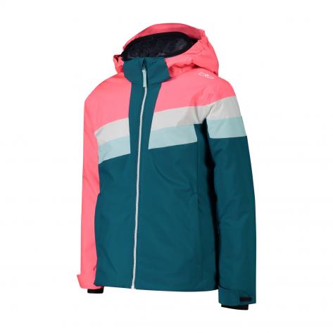 CMP Mädchen Skijacke KID G JACKET SNAPS HOOD 34W4825 