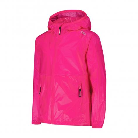 CMP Mädchen Regenjacke KID G JACKET RAIN FIX HOOD 35X7375 