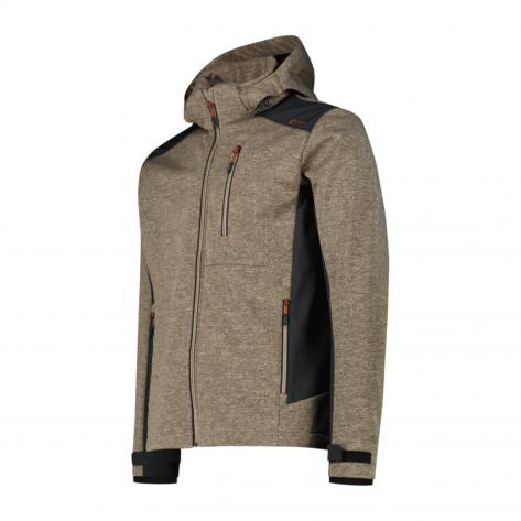 CMP Herren Softshelljacke Man Jacket Zip Hood 36A2477 