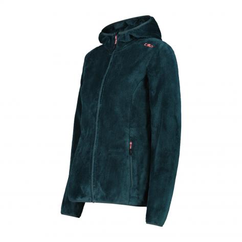 CMP Damen Fleecejacke Woman Jacket Fix Hood 38P1546 