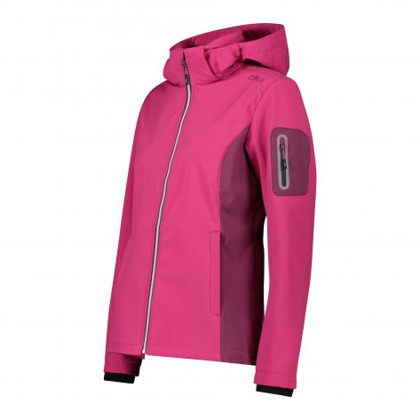CMP Damen Softshelljacke Woman Jacket Zip Hood 39A5006-B870 34 Fucsia | 34