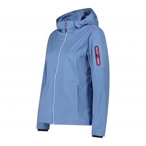 CMP Damen Softshelljacke Woman Jacket Zip Hood 39A5016M-L840 44 Provenza Mel. | 44