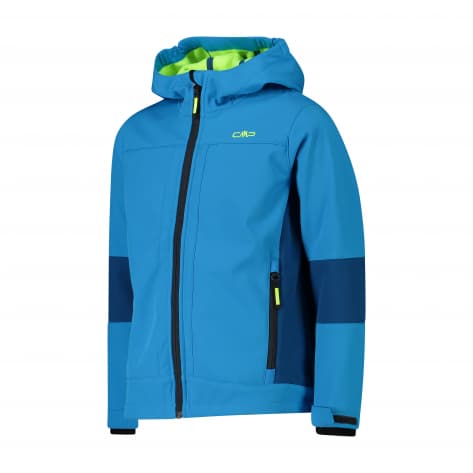 CMP Jungen Softshell Jacke Fix Hood 3A00094-00LP 164 River-Petrol | 164