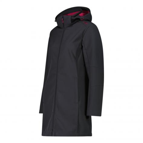 CMP Damen Softshelljacke Zip Hood Softshell Coat 3A08326 